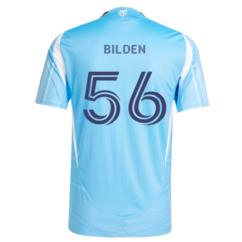 Danxen Donna Maglia James Bilden #56 Azzurro Bianco Kit Gara Home 2026/27 Maglietta