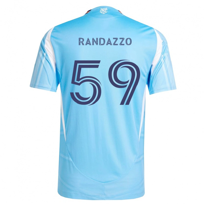 Danxen Donna Maglia Dylan Randazzo #59 Azzurro Bianco Kit Gara Home 2026/27 Maglietta