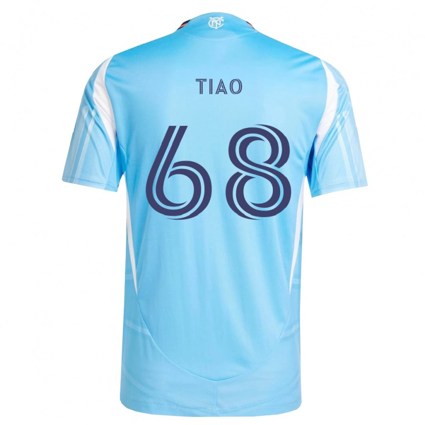 Danxen Donna Maglia Christopher Tiao #68 Azzurro Bianco Kit Gara Home 2026/27 Maglietta