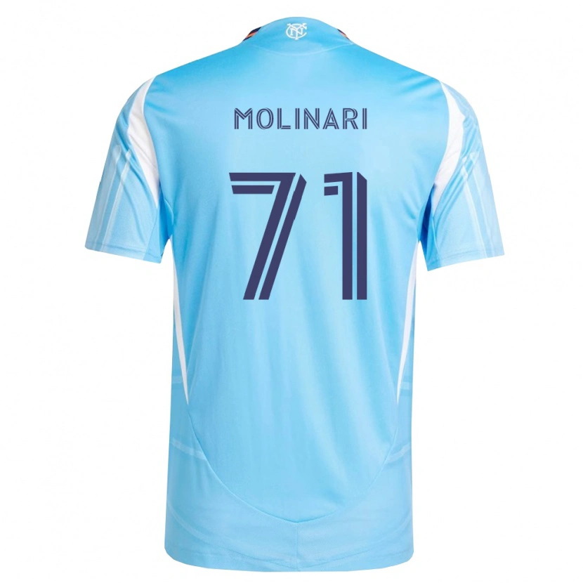 Danxen Donna Maglia Peter Molinari #71 Azzurro Bianco Kit Gara Home 2026/27 Maglietta