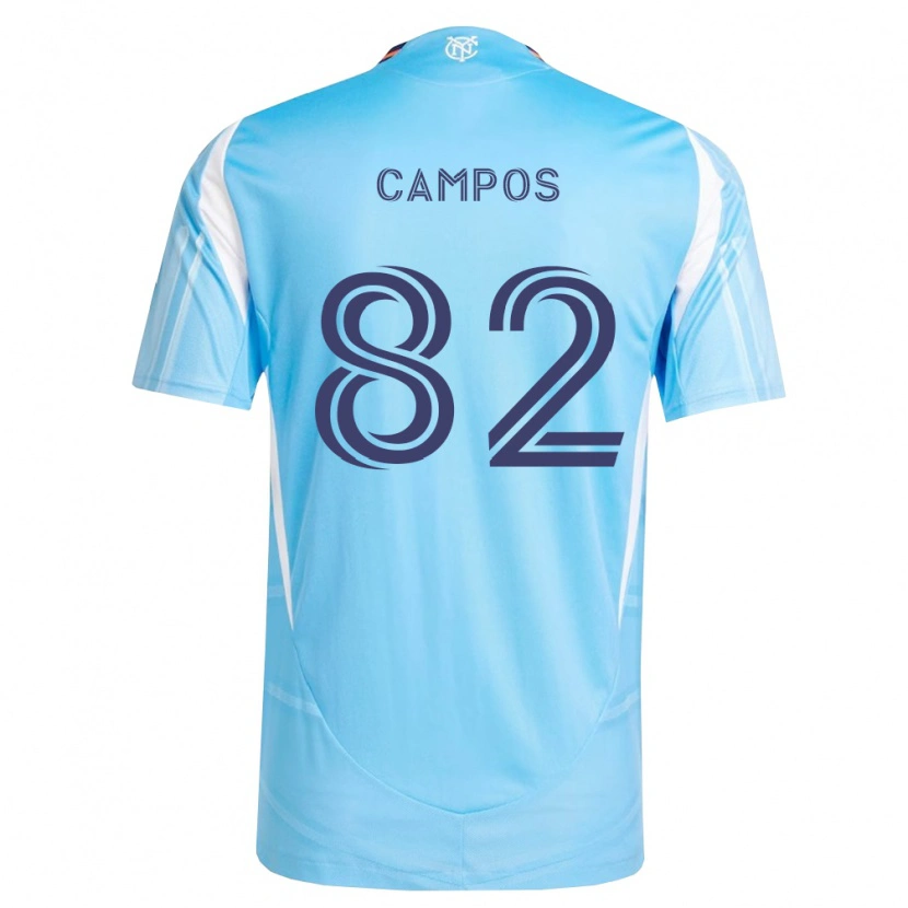 Danxen Donna Maglia Adonis Campos #82 Azzurro Bianco Kit Gara Home 2026/27 Maglietta
