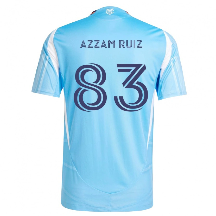 Danxen Donna Maglia Camil Azzam Ruiz #83 Azzurro Bianco Kit Gara Home 2026/27 Maglietta