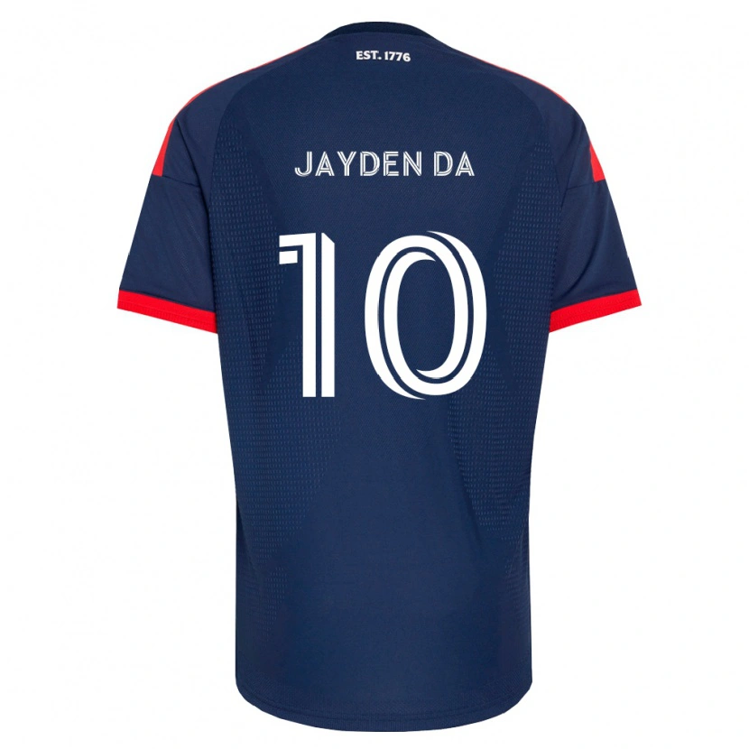 Danxen Donna Maglia Jayden Da #10 Blu Reale Rosso Bianco Kit Gara Home 2026/27 Maglietta