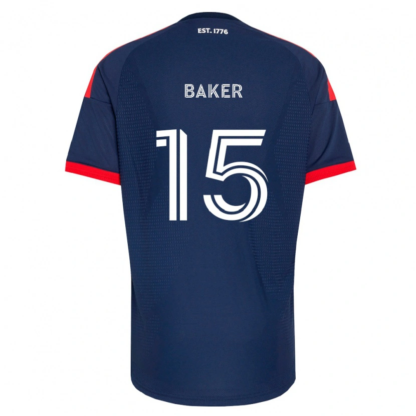 Danxen Donna Maglia Cody Baker #15 Blu Reale Rosso Bianco Kit Gara Home 2026/27 Maglietta