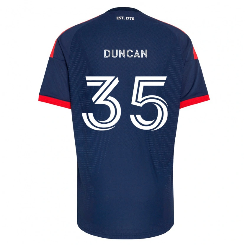 Danxen Donna Maglia Nakye Greenidge-Duncan #35 Blu Reale Rosso Bianco Kit Gara Home 2026/27 Maglietta