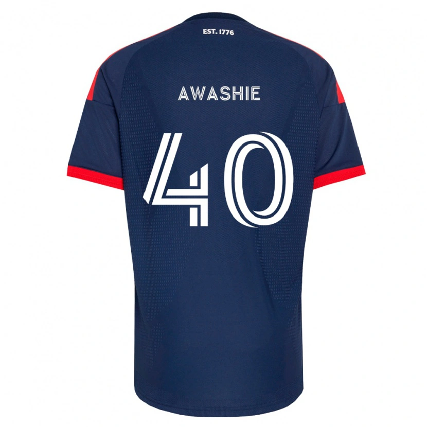 Danxen Donna Maglia Ben Awashie #40 Blu Reale Rosso Bianco Kit Gara Home 2026/27 Maglietta
