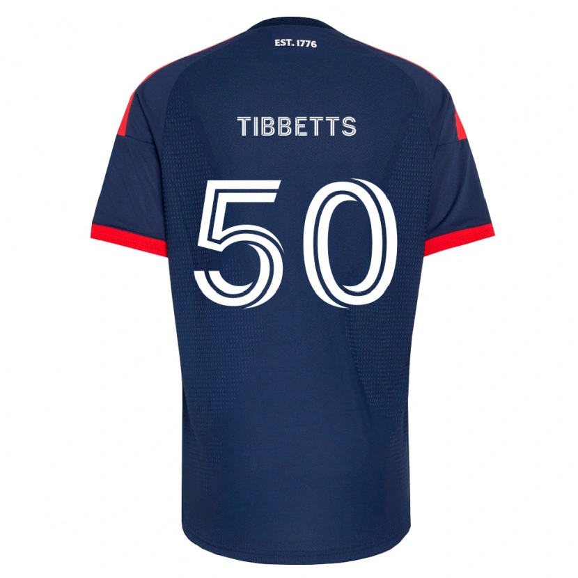 Danxen Donna Maglia Matthew Tibbetts #50 Blu Reale Rosso Bianco Kit Gara Home 2026/27 Maglietta