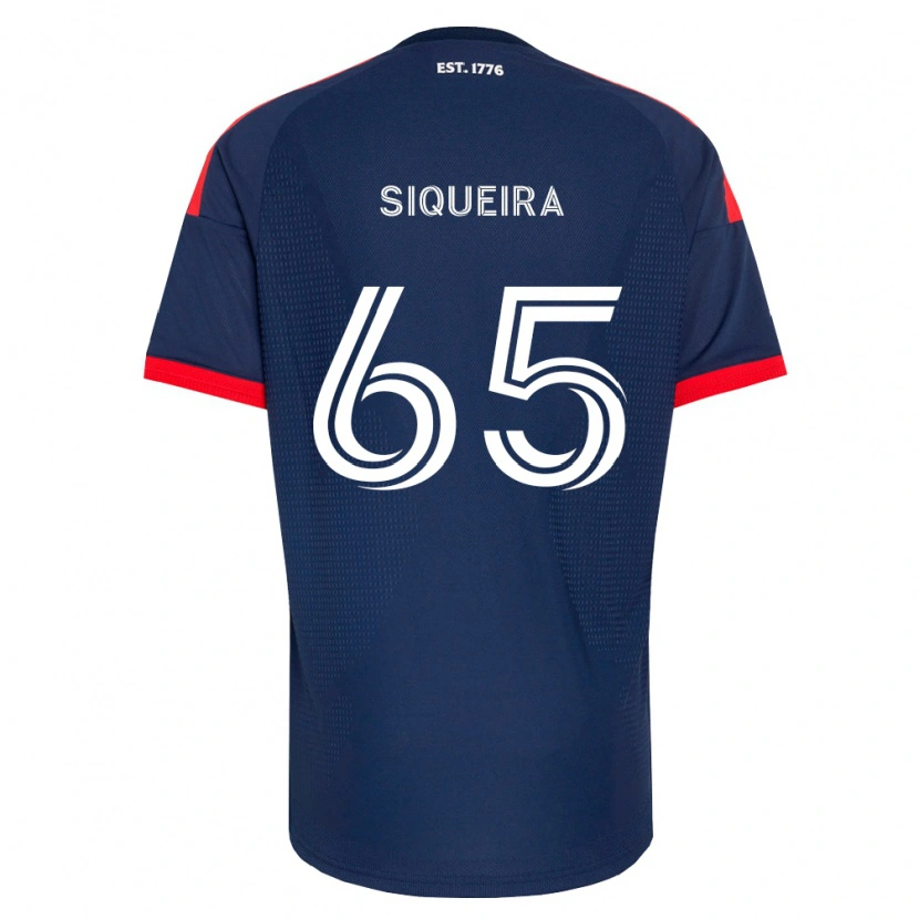 Danxen Donna Maglia Judah Siqueira #65 Blu Reale Rosso Bianco Kit Gara Home 2026/27 Maglietta