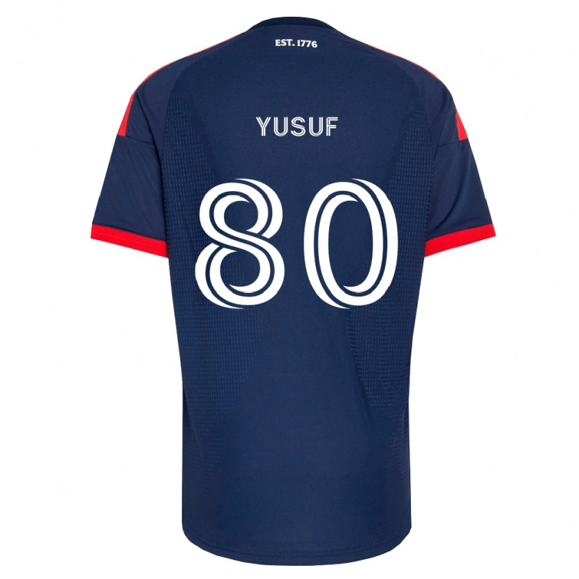 Danxen Donna Maglia Alhassan Yusuf #80 Blu Reale Rosso Bianco Kit Gara Home 2026/27 Maglietta