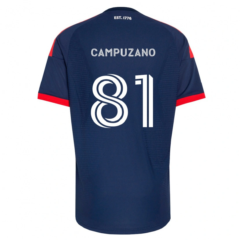 Danxen Donna Maglia Nico Campuzano #81 Blu Reale Rosso Bianco Kit Gara Home 2026/27 Maglietta