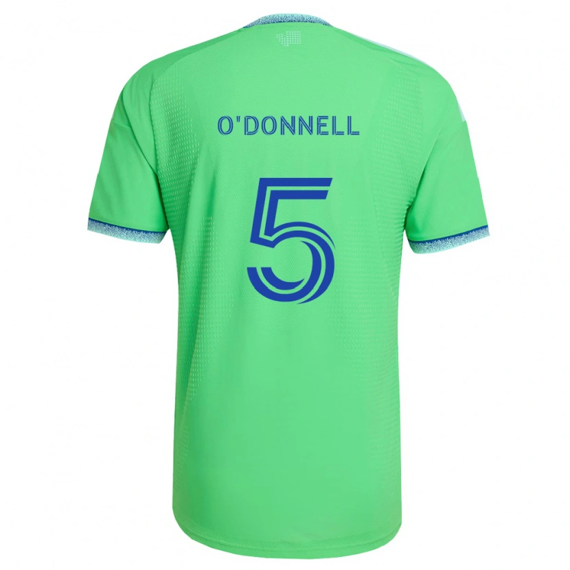 Danxen Donna Maglia Kristina O'donnell #5 Verde Azzurro Kit Gara Home 2026/27 Maglietta
