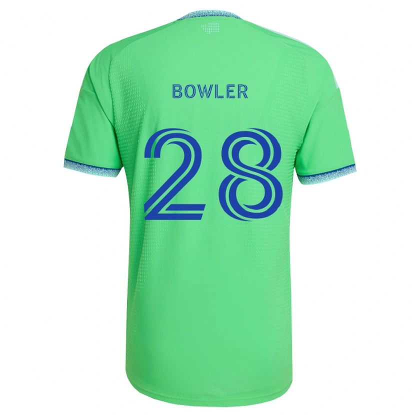 Danxen Donna Maglia Rachel Bowler #28 Verde Azzurro Kit Gara Home 2026/27 Maglietta