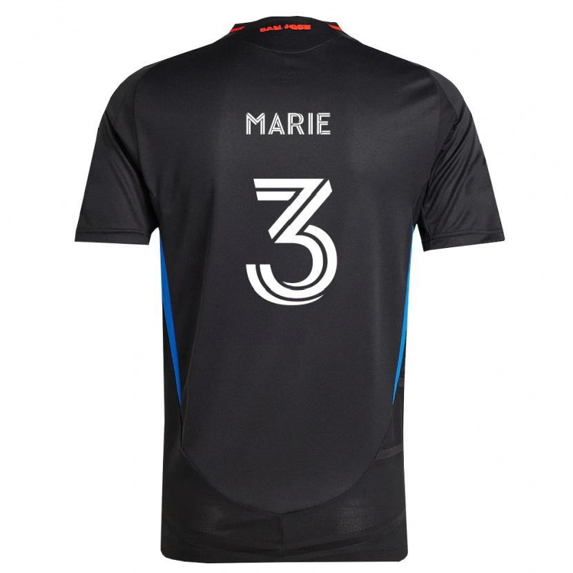 Danxen Donna Maglia Paul Marie #3 Blu Bianco Nero Kit Gara Home 2026/27 Maglietta
