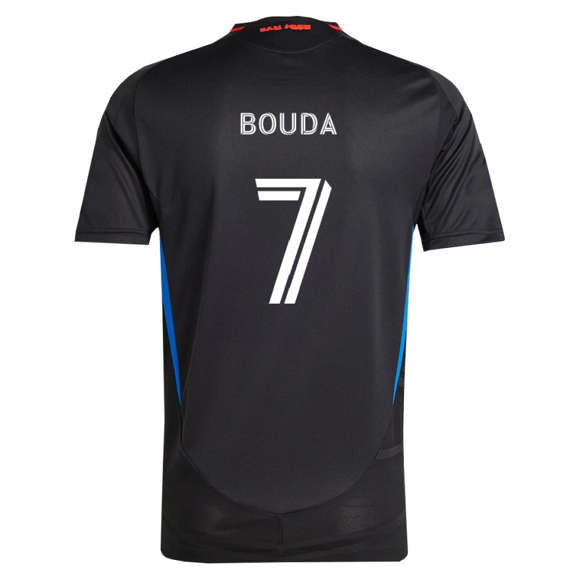Danxen Donna Maglia Ousseni Bouda #7 Blu Bianco Nero Kit Gara Home 2026/27 Maglietta