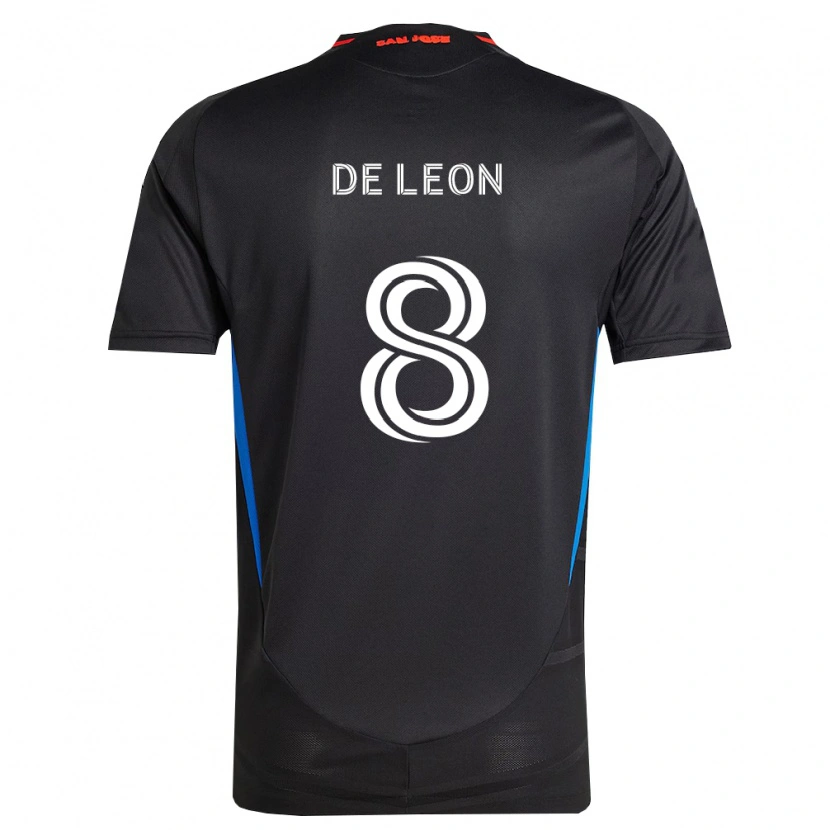 Danxen Donna Maglia Brandon De Leon #8 Blu Bianco Nero Kit Gara Home 2026/27 Maglietta
