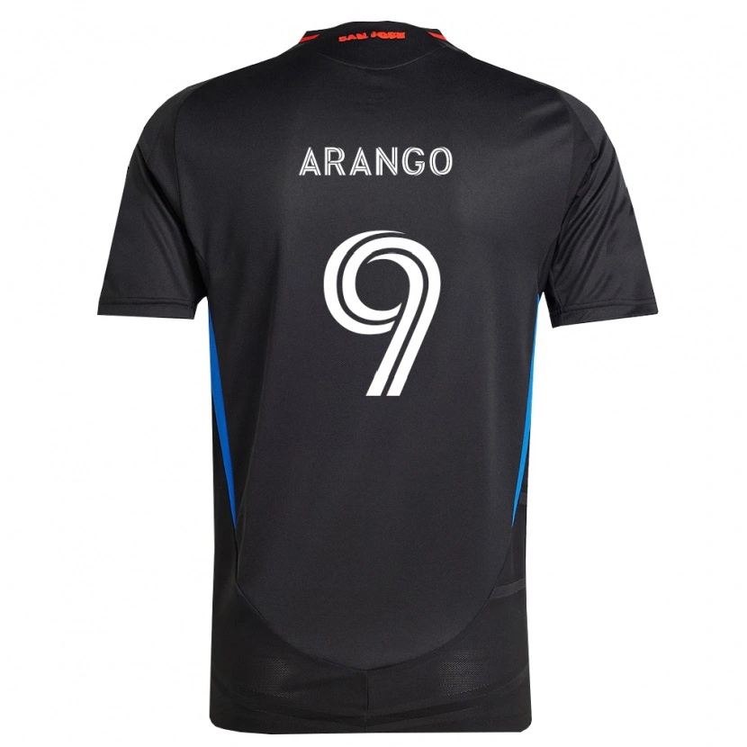 Danxen Donna Maglia Cristian Arango #9 Blu Bianco Nero Kit Gara Home 2026/27 Maglietta