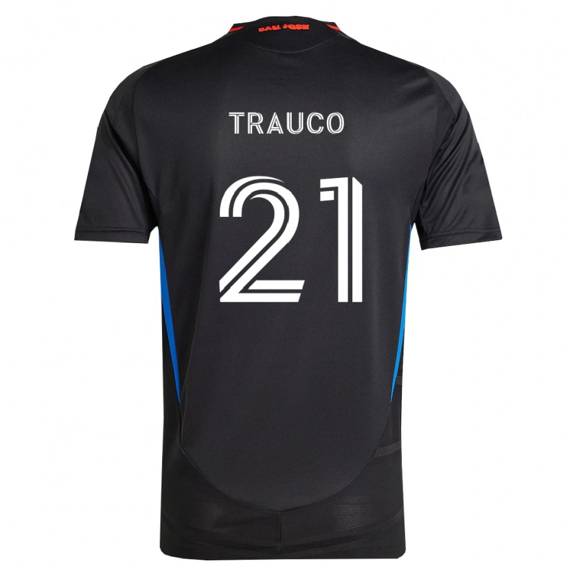 Danxen Donna Maglia Miguel Trauco #21 Blu Bianco Nero Kit Gara Home 2026/27 Maglietta