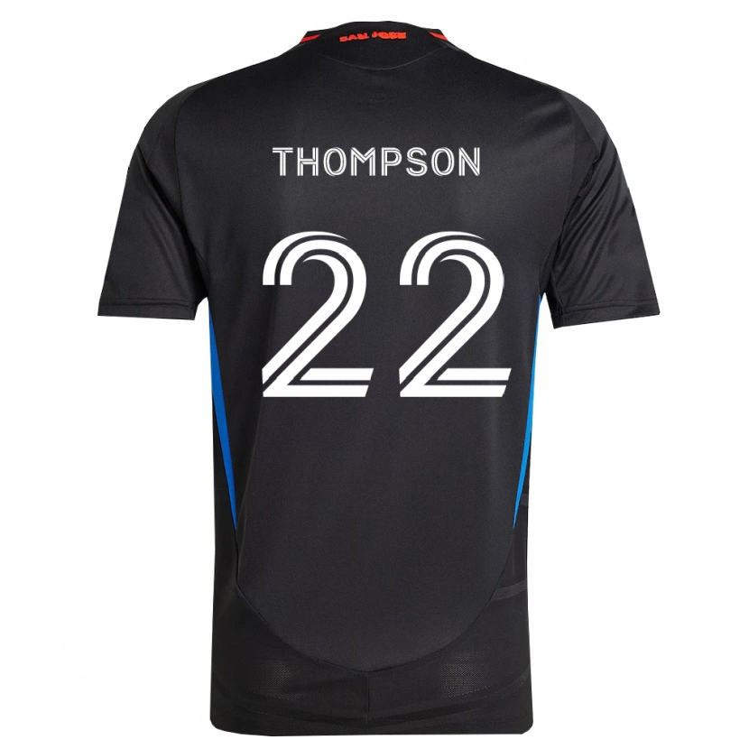 Danxen Donna Maglia Tommy Thompson #22 Blu Bianco Nero Kit Gara Home 2026/27 Maglietta