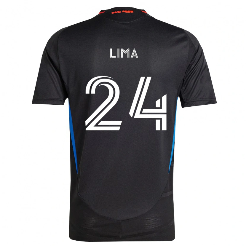 Danxen Donna Maglia Nick Lima #24 Blu Bianco Nero Kit Gara Home 2026/27 Maglietta