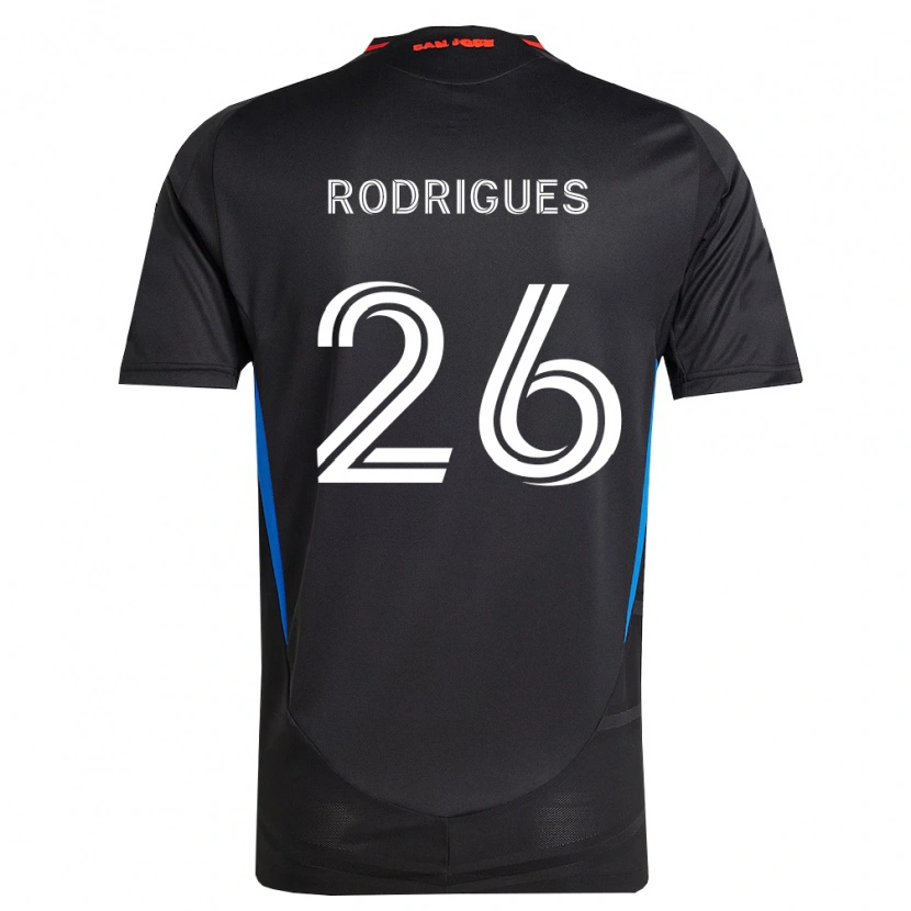 Danxen Donna Maglia Rodrigues #26 Blu Bianco Nero Kit Gara Home 2026/27 Maglietta