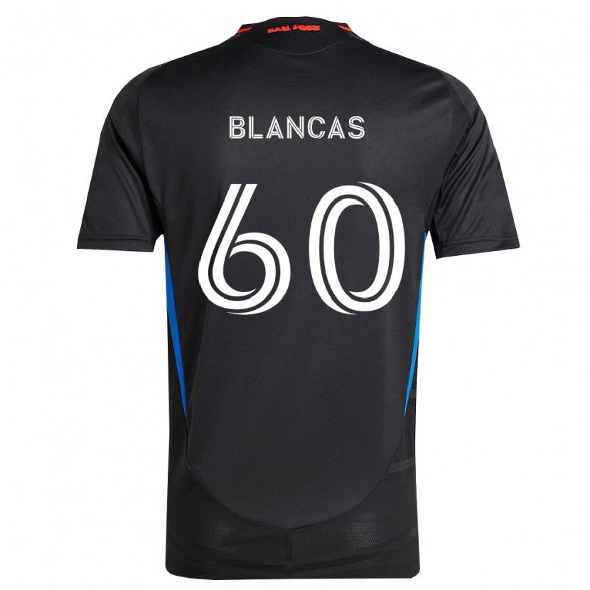 Danxen Donna Maglia Eduardo Blancas #60 Blu Bianco Nero Kit Gara Home 2026/27 Maglietta