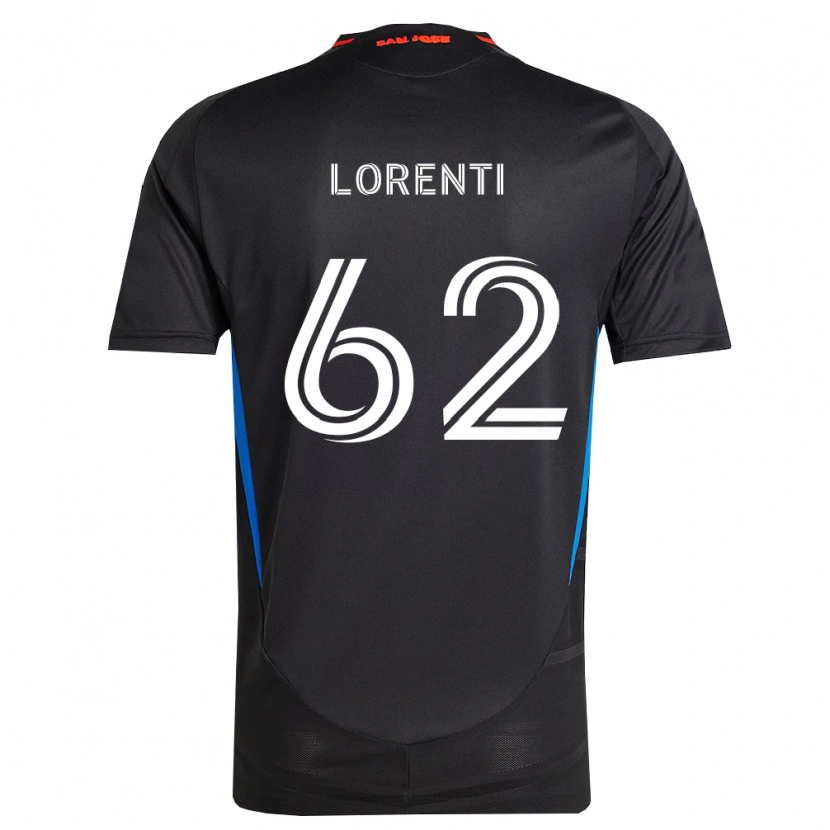 Danxen Donna Maglia Dominic Lorenti #62 Blu Bianco Nero Kit Gara Home 2026/27 Maglietta