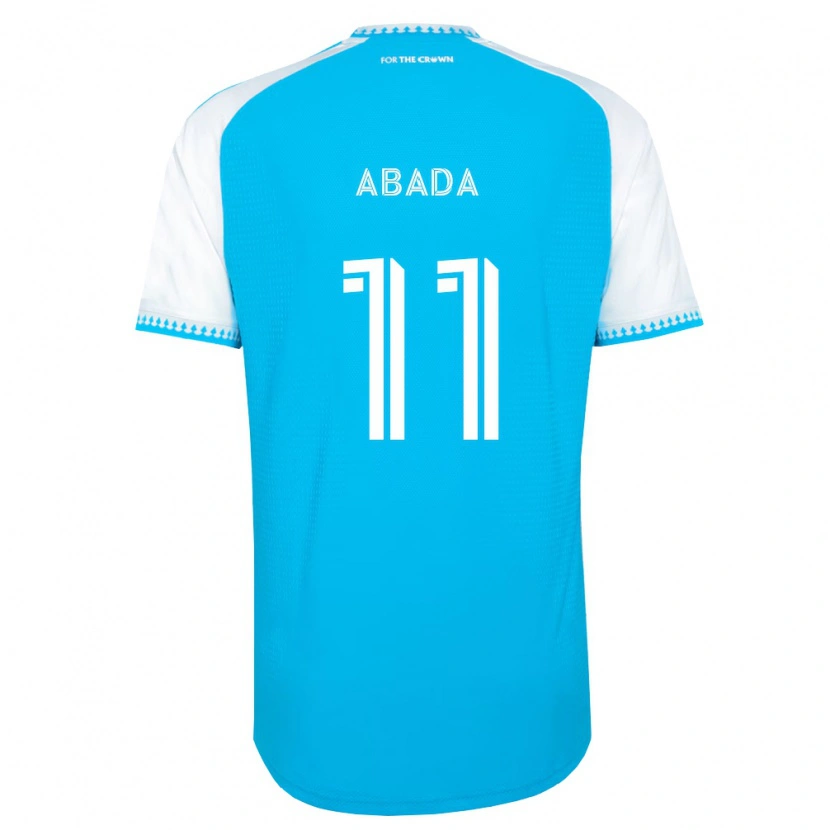 Danxen Donna Maglia Liel Abada #11 Azzurro Bianco Nero Kit Gara Home 2026/27 Maglietta