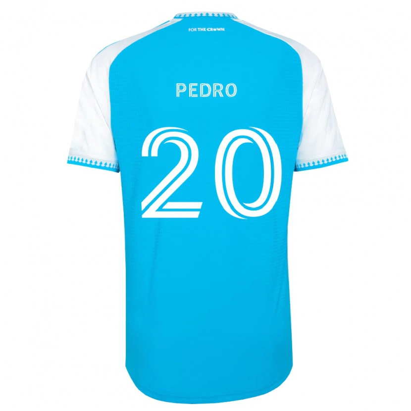 Danxen Donna Maglia João Pedro #20 Azzurro Bianco Nero Kit Gara Home 2026/27 Maglietta