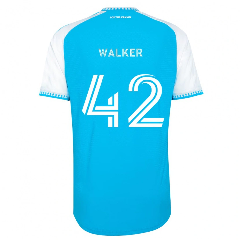 Danxen Donna Maglia Isaac Walker #42 Azzurro Bianco Nero Kit Gara Home 2026/27 Maglietta