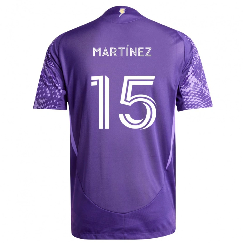 Danxen Donna Maglia Antonio Martínez #15 Viola Bianco Kit Gara Home 2026/27 Maglietta