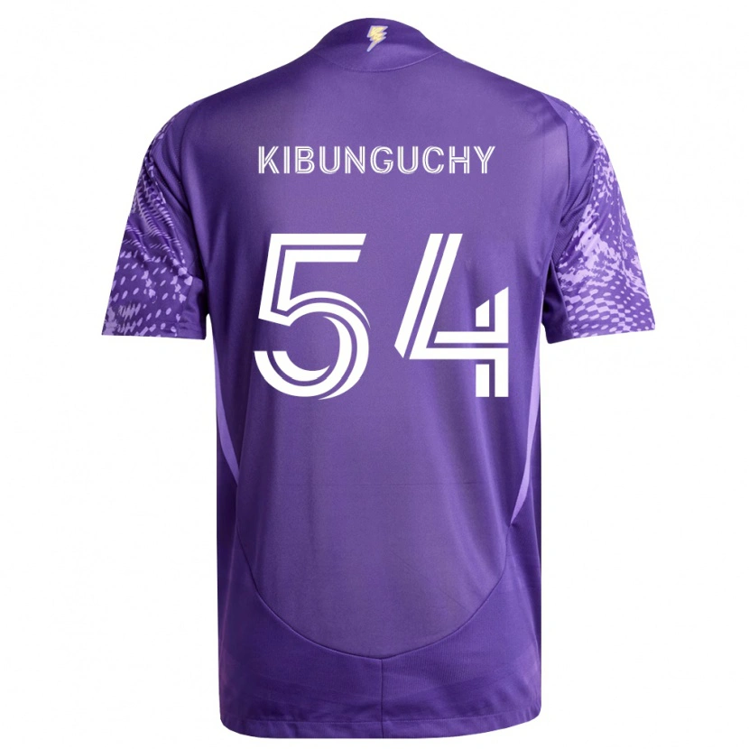 Danxen Donna Maglia Nabi Kibunguchy #54 Viola Bianco Kit Gara Home 2026/27 Maglietta