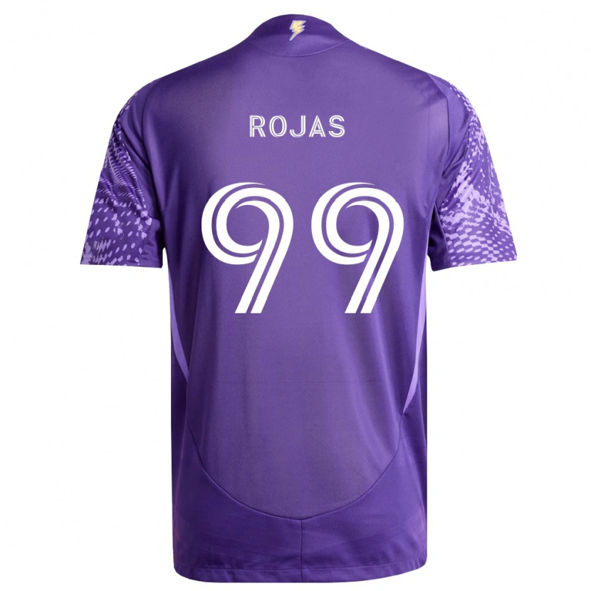 Danxen Donna Maglia Juan Rojas #99 Viola Bianco Kit Gara Home 2026/27 Maglietta