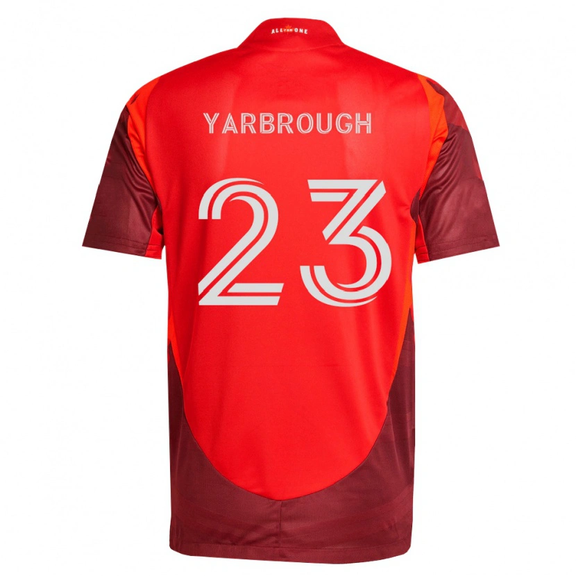 Danxen Donna Maglia William Yarbrough #23 Borgogna Rosso Kit Gara Home 2026/27 Maglietta