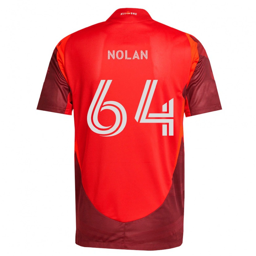 Danxen Donna Maglia Jahmarie Nolan #64 Borgogna Rosso Kit Gara Home 2026/27 Maglietta