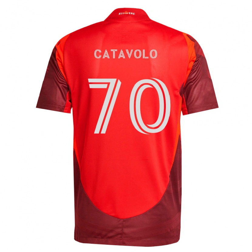Danxen Donna Maglia Matthew Catavolo #70 Borgogna Rosso Kit Gara Home 2026/27 Maglietta