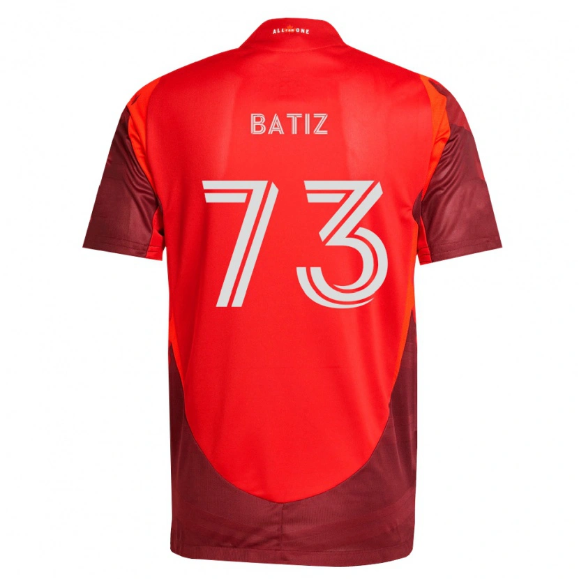 Danxen Donna Maglia Jesus Batiz #73 Borgogna Rosso Kit Gara Home 2026/27 Maglietta
