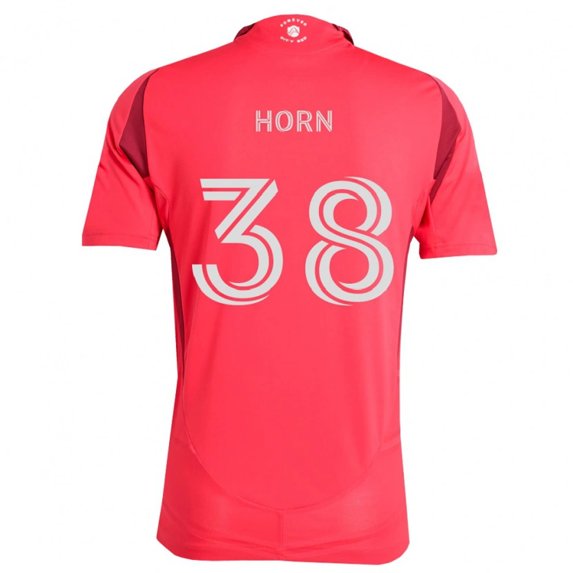 Danxen Donna Maglia Jannes Horn #38 Magenta Bianco Kit Gara Home 2026/27 Maglietta
