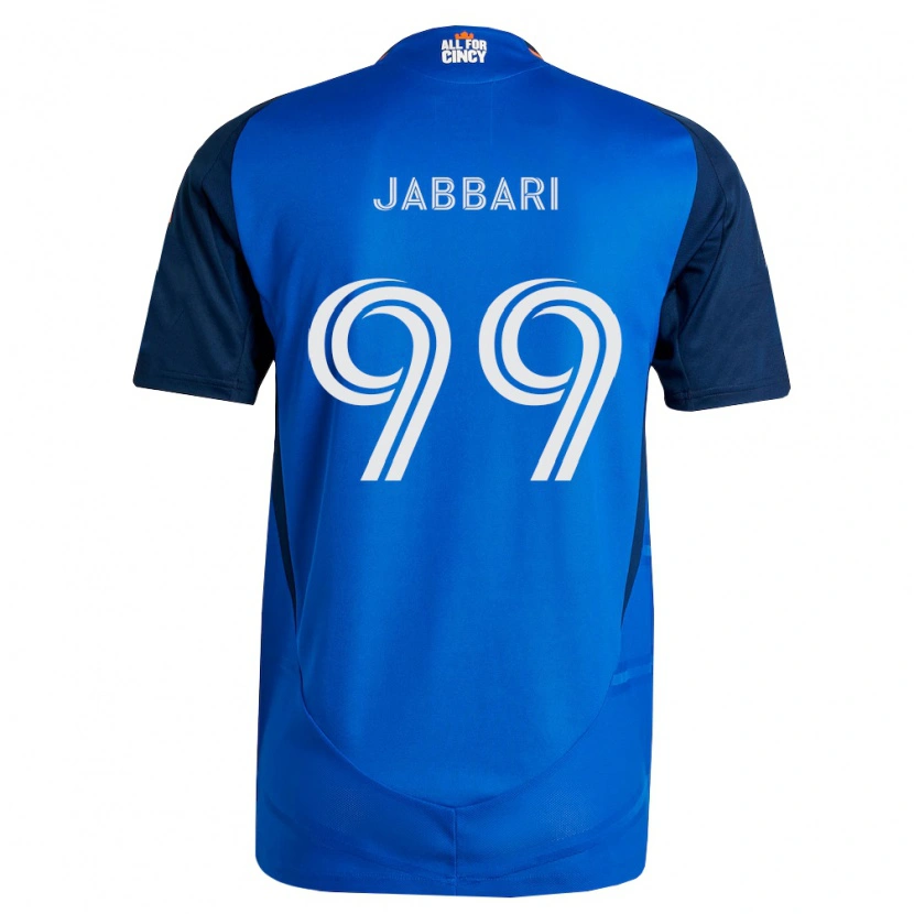 Danxen Donna Maglia Ayoub Jabbari #99 Blu Reale Arancio Kit Gara Home 2026/27 Maglietta