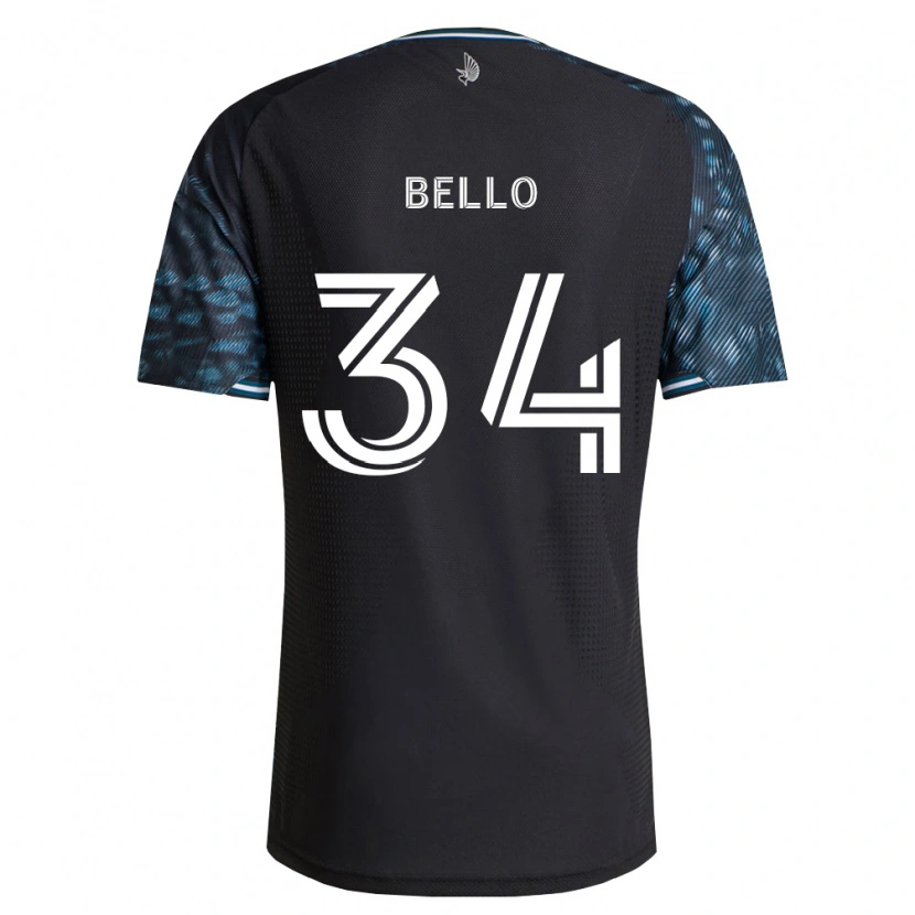 Danxen Donna Maglia Zaydan Bello #34 Bianco Nero Kit Gara Home 2026/27 Maglietta