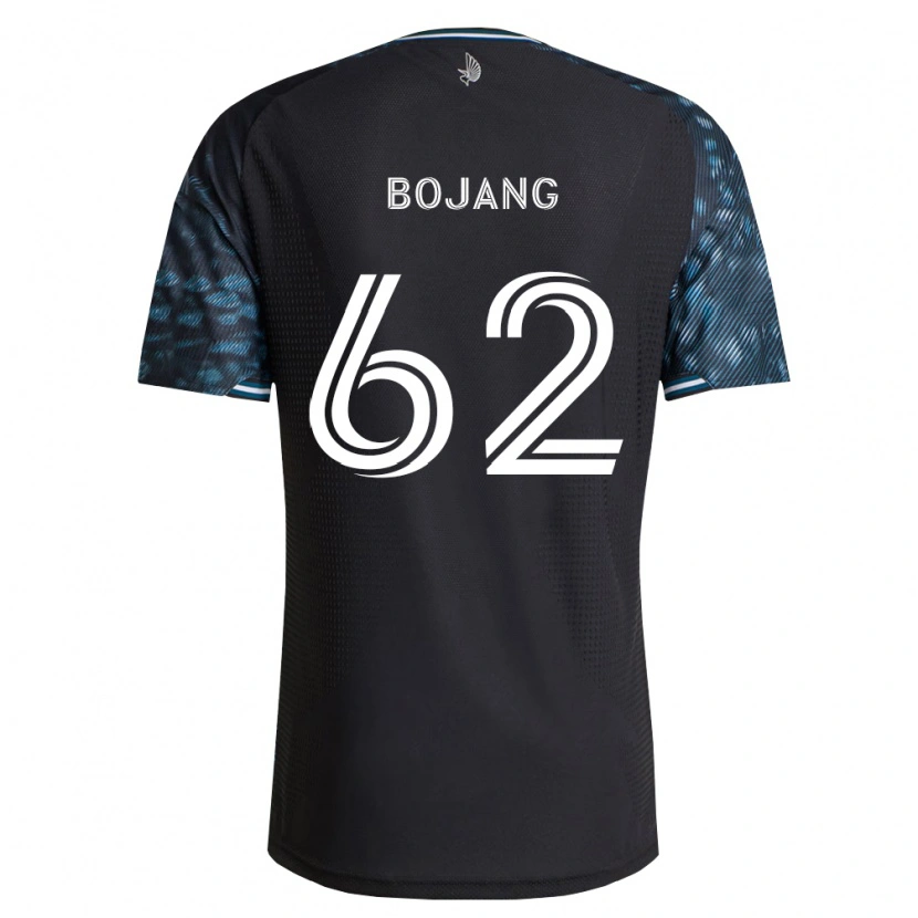 Danxen Donna Maglia Mohammad Bojang #62 Bianco Nero Kit Gara Home 2026/27 Maglietta