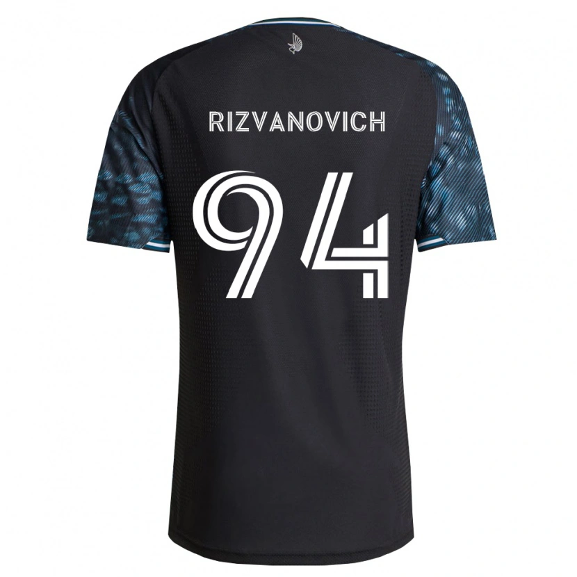 Danxen Donna Maglia Kayne Rizvanovich #94 Bianco Nero Kit Gara Home 2026/27 Maglietta