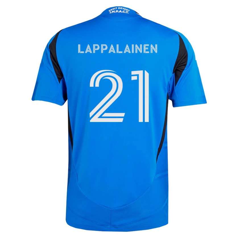 Danxen Donna Maglia Lassi Lappalainen #21 Blu Bianco Nero Kit Gara Home 2026/27 Maglietta