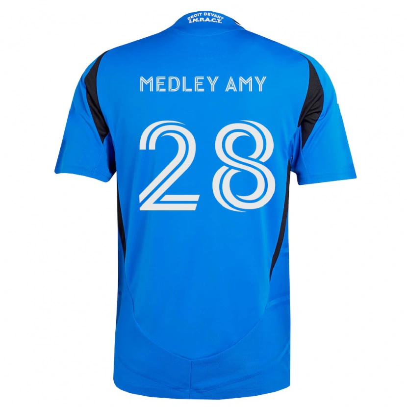 Danxen Donna Maglia Medley Amy #28 Blu Bianco Nero Kit Gara Home 2026/27 Maglietta