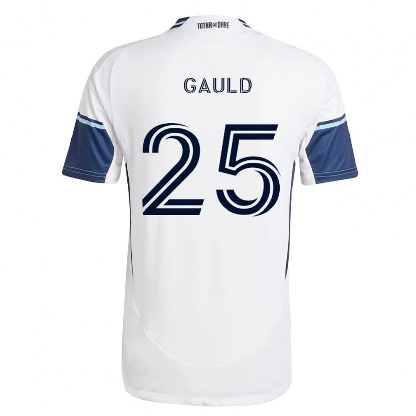 Danxen Donna Maglia Ryan Gauld #25 Bianco Blu Reale Kit Gara Home 2026/27 Maglietta