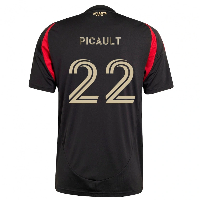 Danxen Donna Maglia Fafà Picault #22 Nero Rosso Kit Gara Home 2026/27 Maglietta