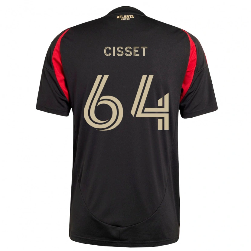 Danxen Donna Maglia Mohamed Cisset #64 Nero Rosso Kit Gara Home 2026/27 Maglietta
