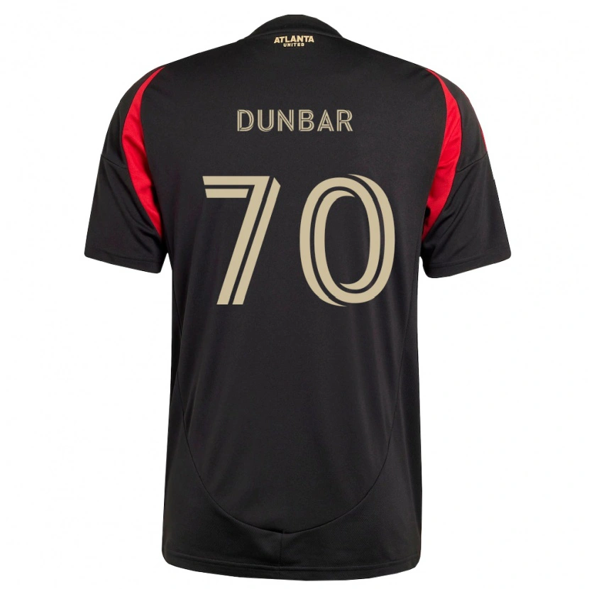 Danxen Donna Maglia Cameron Dunbar #70 Nero Rosso Kit Gara Home 2026/27 Maglietta