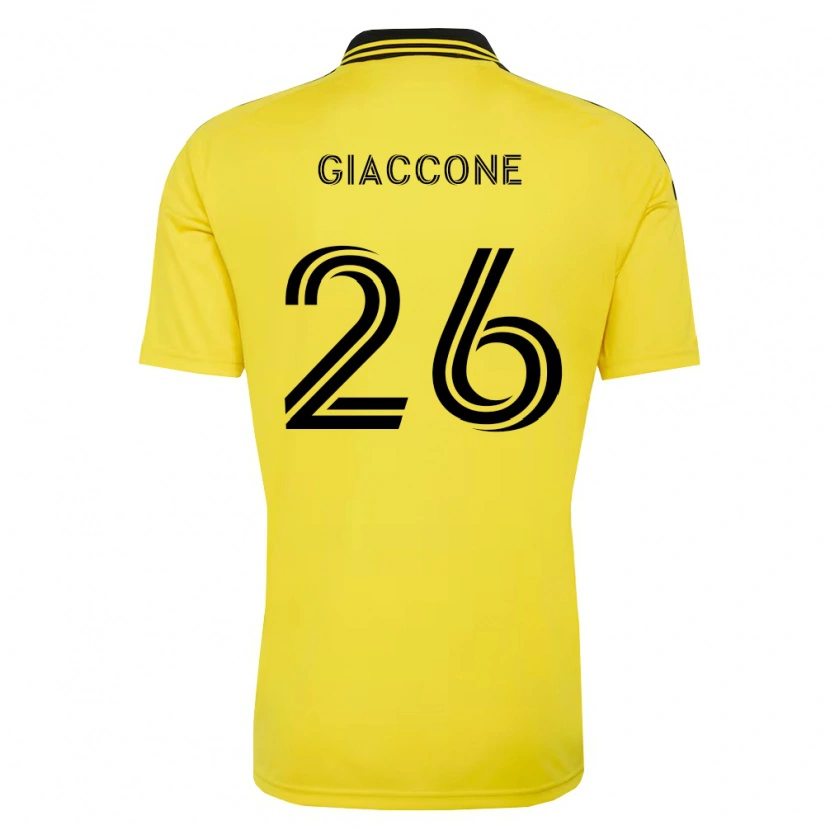 Danxen Donna Maglia Lautaro Giaccone #26 Giallo Nero Kit Gara Home 2026/27 Maglietta