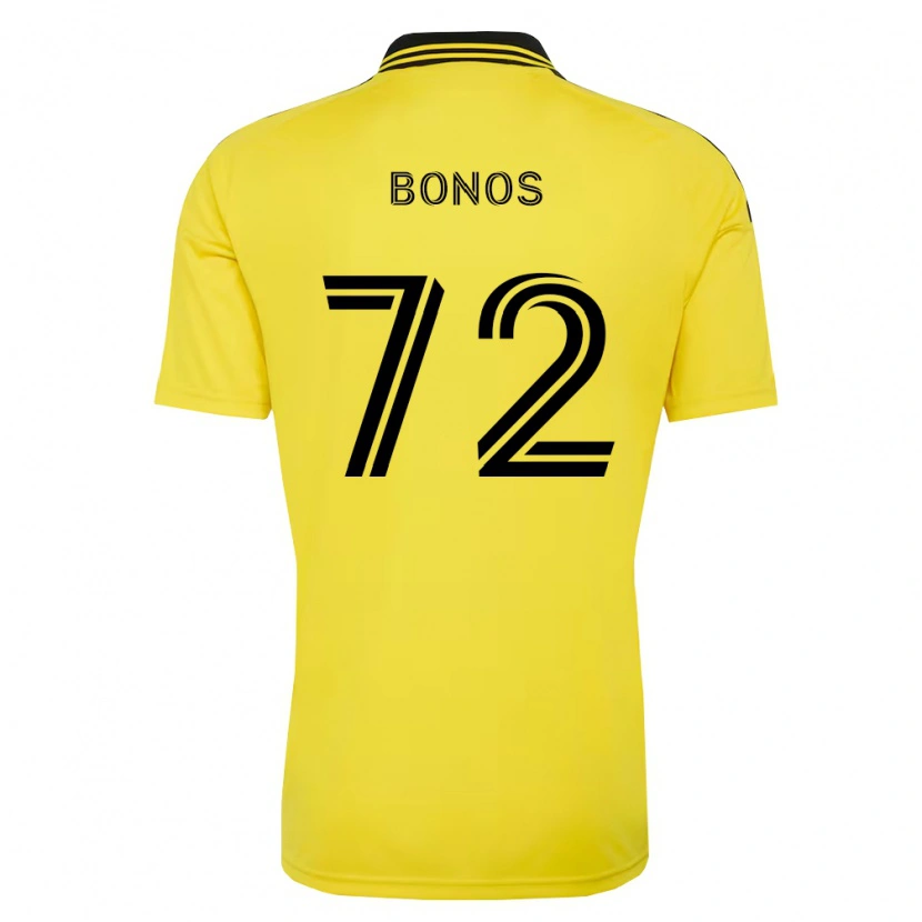 Danxen Donna Maglia Jackson Bonos #72 Giallo Nero Kit Gara Home 2026/27 Maglietta
