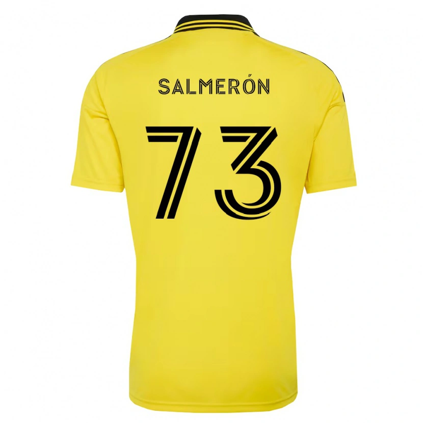 Danxen Donna Maglia Jorge Salmerón #73 Giallo Nero Kit Gara Home 2026/27 Maglietta